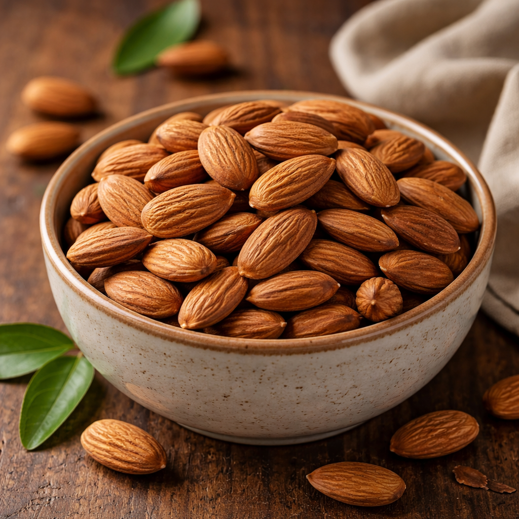 Amandes décortiquées naturelles de qualité