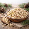 Pignons de pin naturels décortiqués