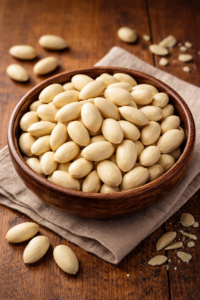 Amandes émondées sans peau